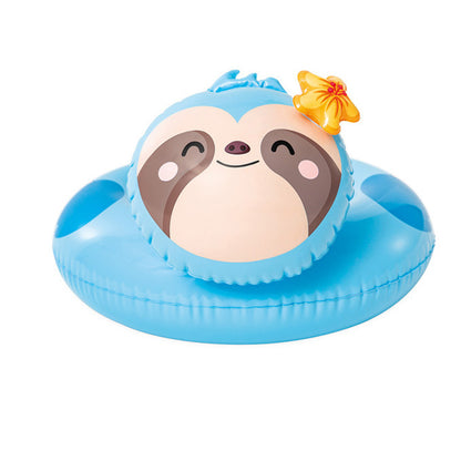 Inflatable swimming ring