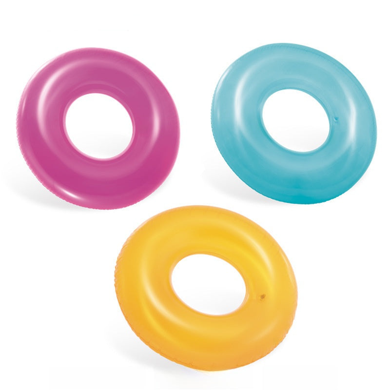 Inflatable swimming ring