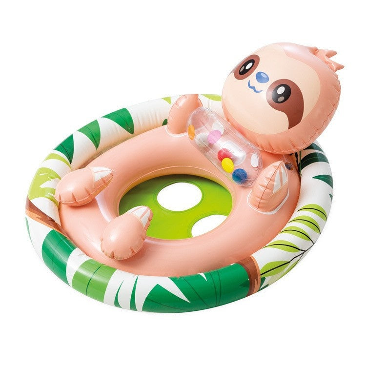 Inflatable swimming ring