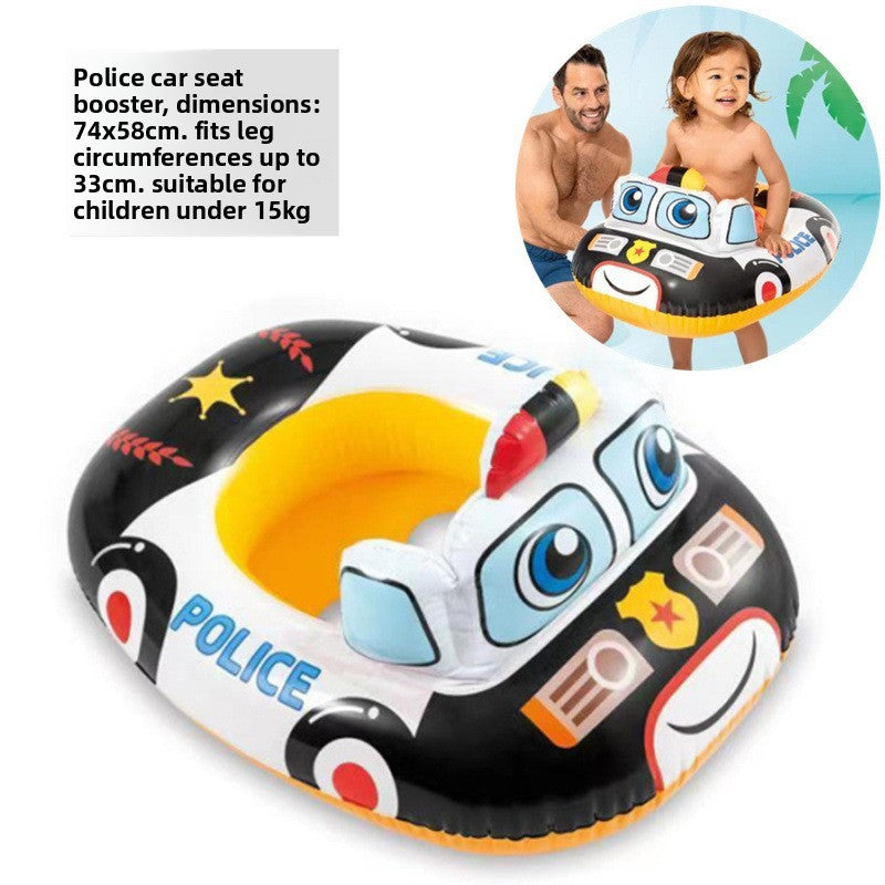 Inflatable swimming ring