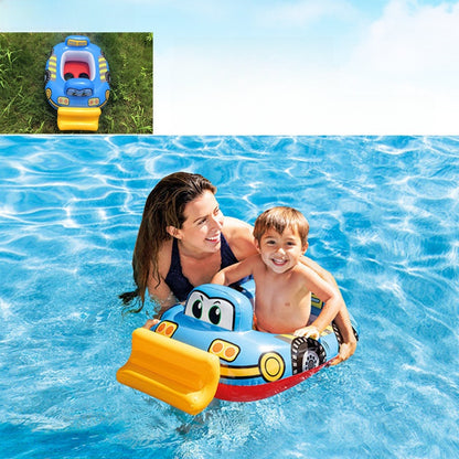Inflatable swimming ring