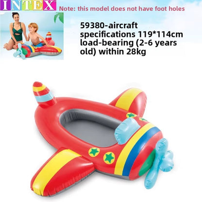 Inflatable swimming ring