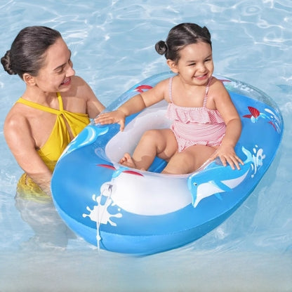 Inflatable swimming ring