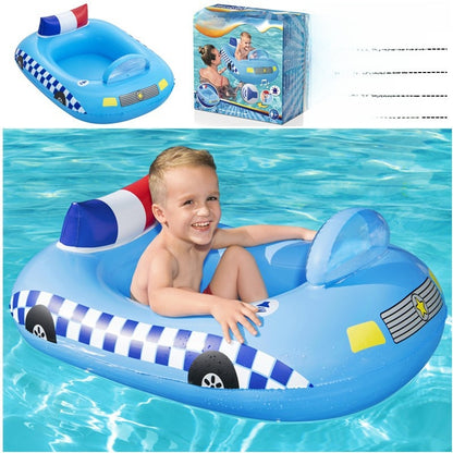 Inflatable swimming ring