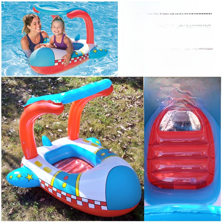 Inflatable swimming ring