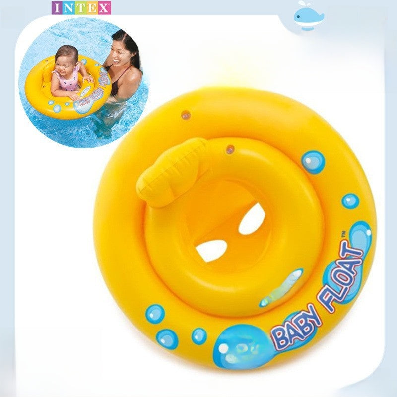 Inflatable swimming ring
