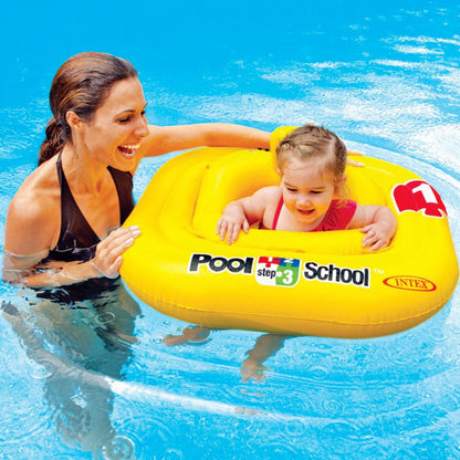 Inflatable swimming ring