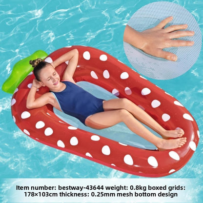 Inflatable swimming ring