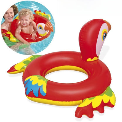Inflatable swimming ring