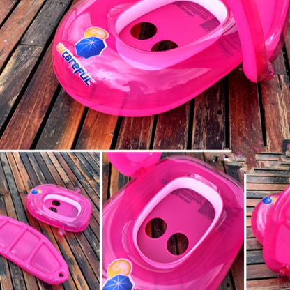 Inflatable swimming ring