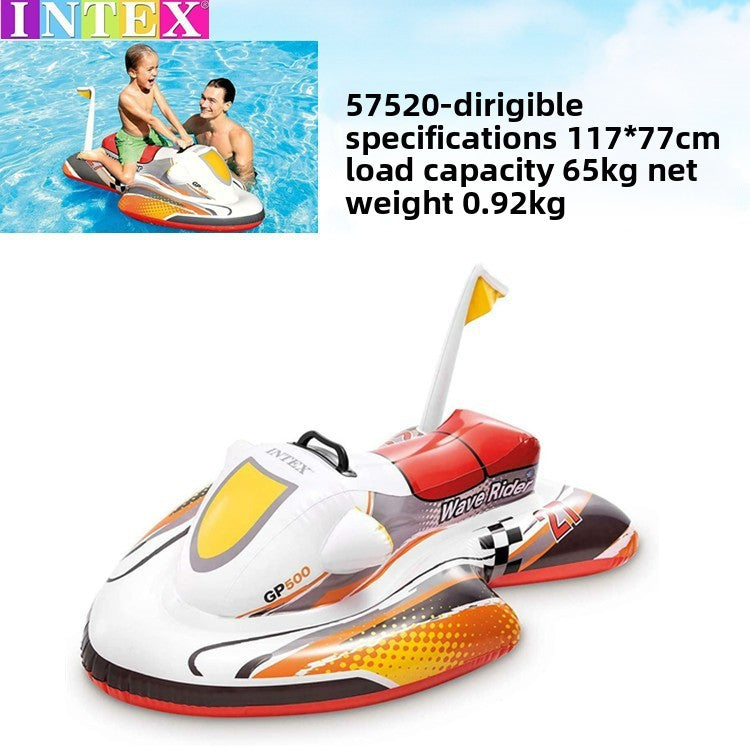 Inflatable swimming ring