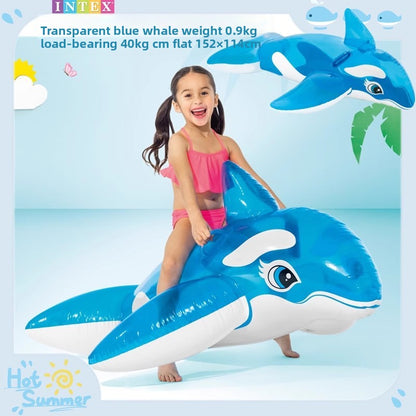 Inflatable swimming ring