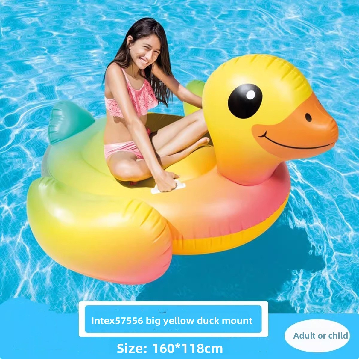 Inflatable swimming ring