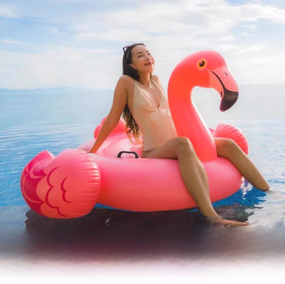 Inflatable swimming ring