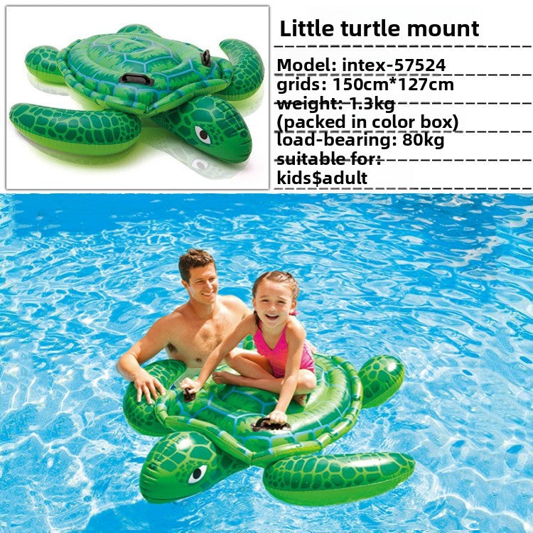 Inflatable swimming ring