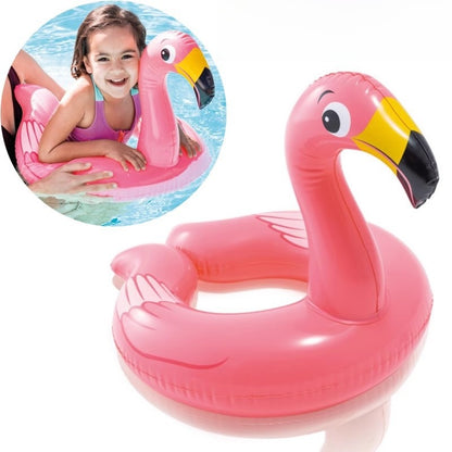 Inflatable swimming ring