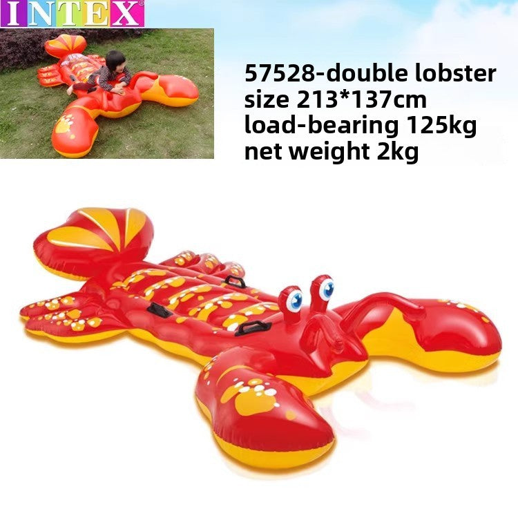 Inflatable swimming ring