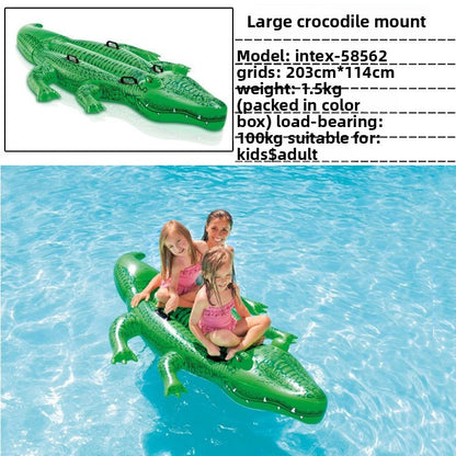Inflatable swimming ring