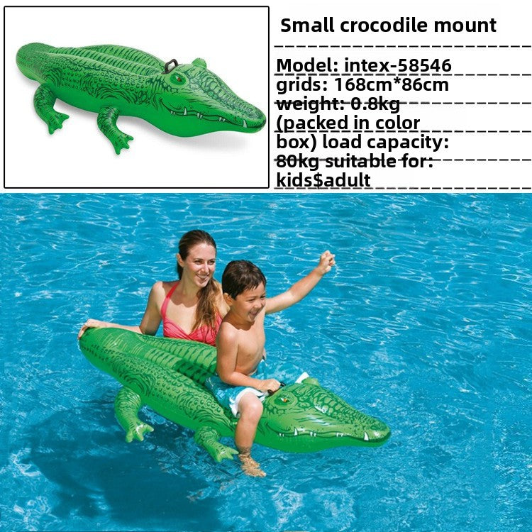 Inflatable swimming ring