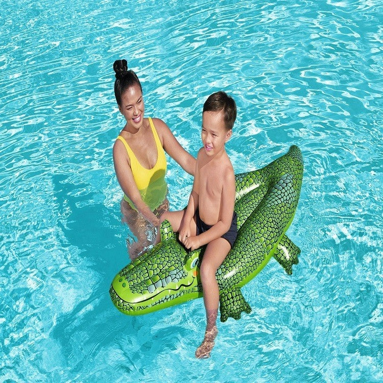 Inflatable swimming ring