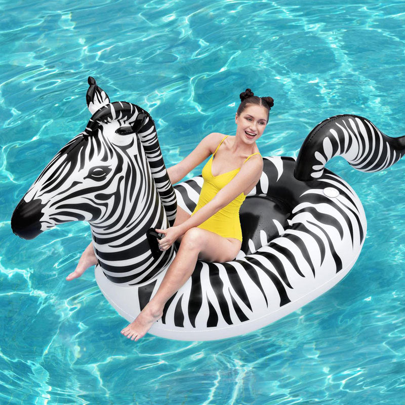 Inflatable swimming ring