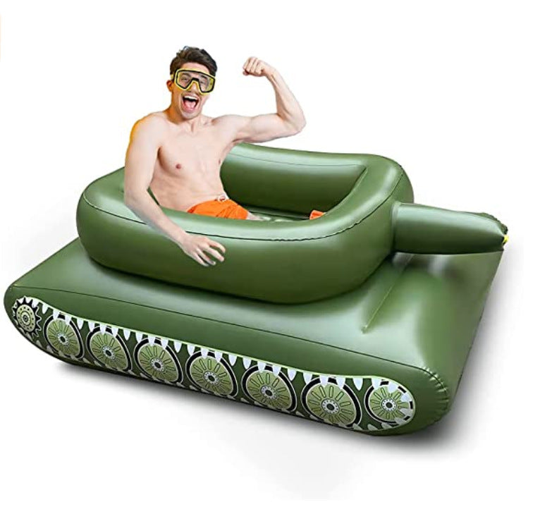 Inflatable Tank Water Spray Toy