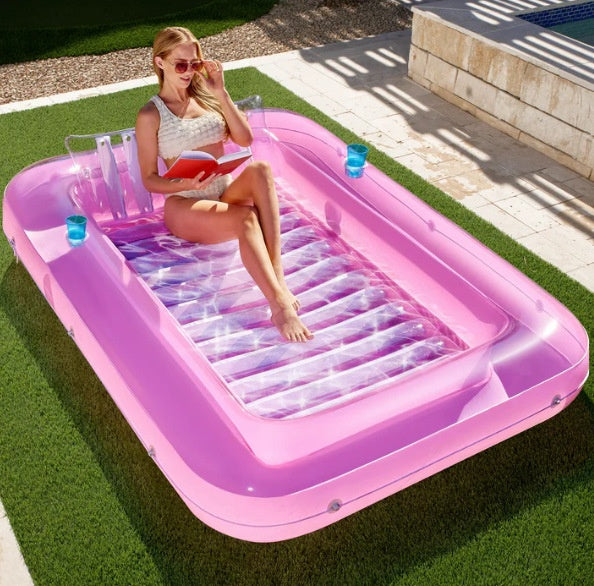 Inflatable Tanning Pool Float Bed