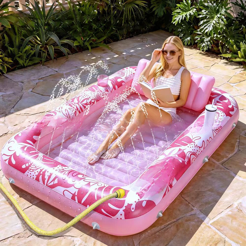 Inflatable Tanning Pool Float Bed