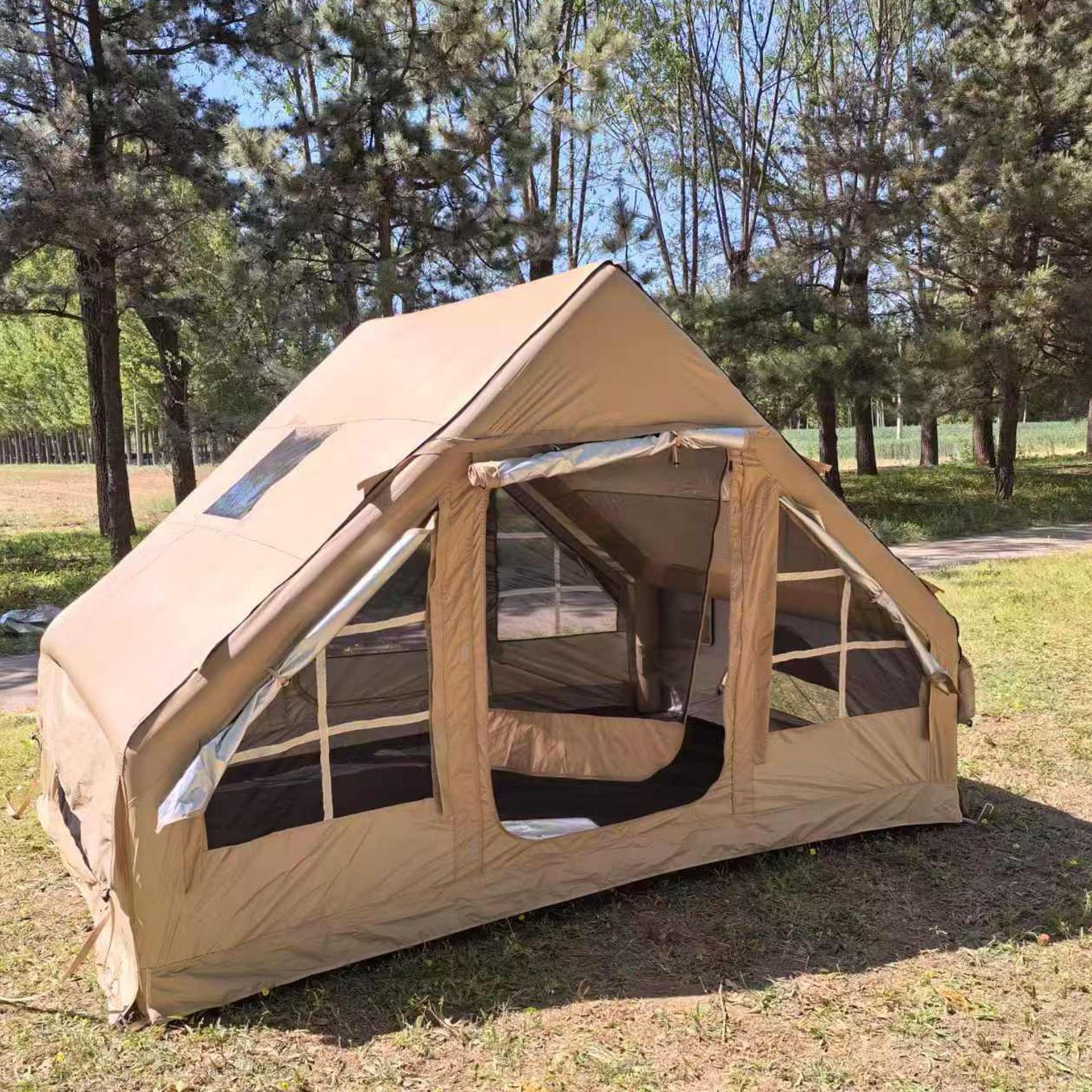 Inflatable tent