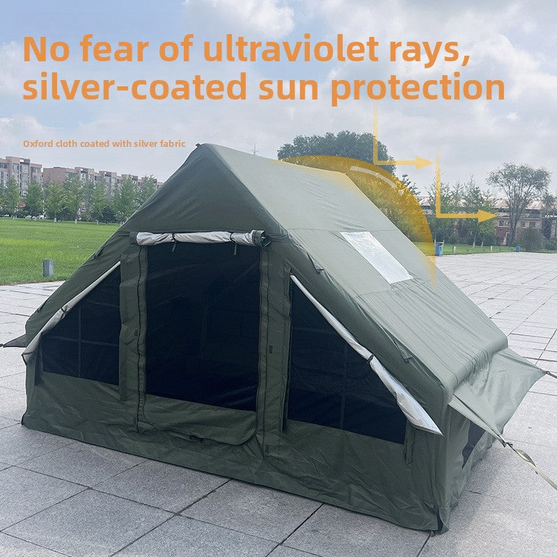 Inflatable tent