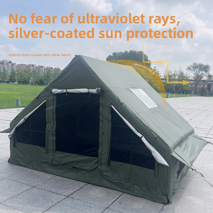 Inflatable tent