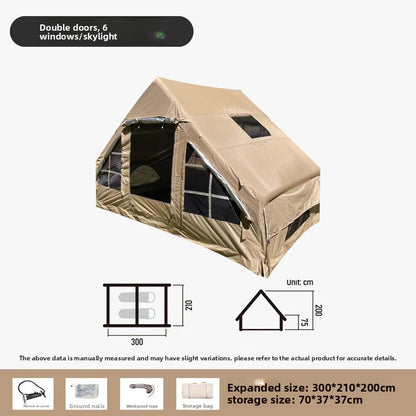 Inflatable tent
