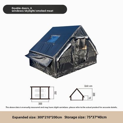 Inflatable tent