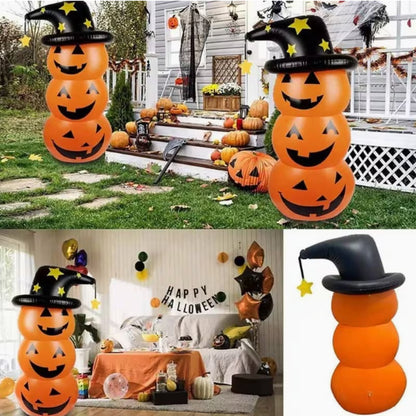 Inflatable toy pumpkin