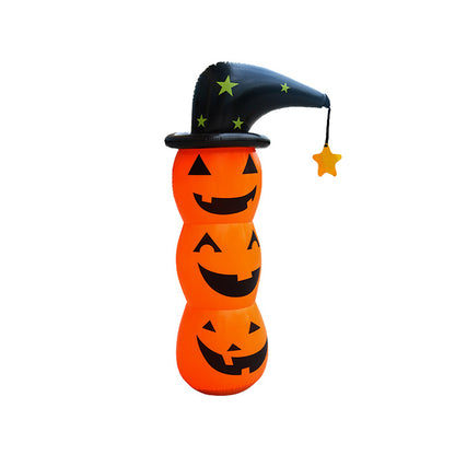 Inflatable toy pumpkin