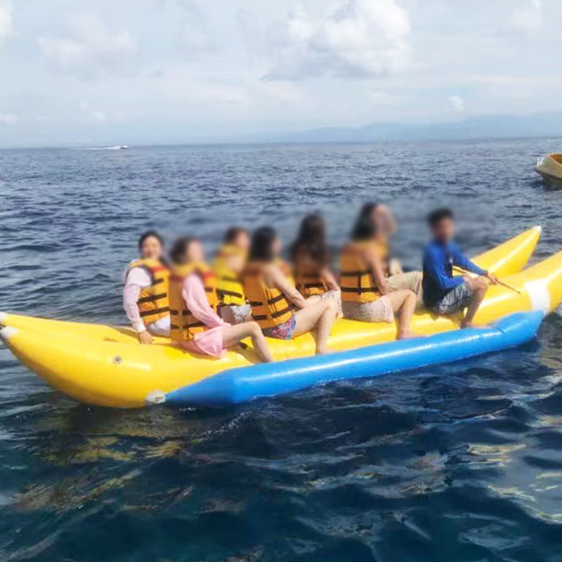 Inflatable Water Drag Toy Banana Boat