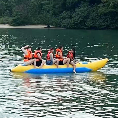 Inflatable Water Drag Toy Banana Boat