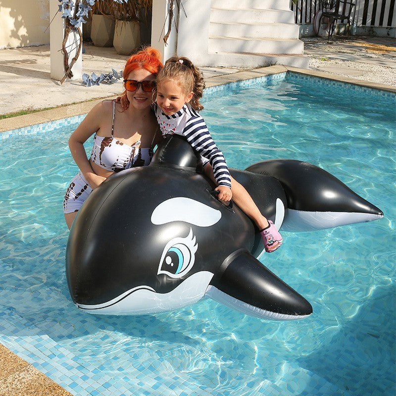 Inflatable water float