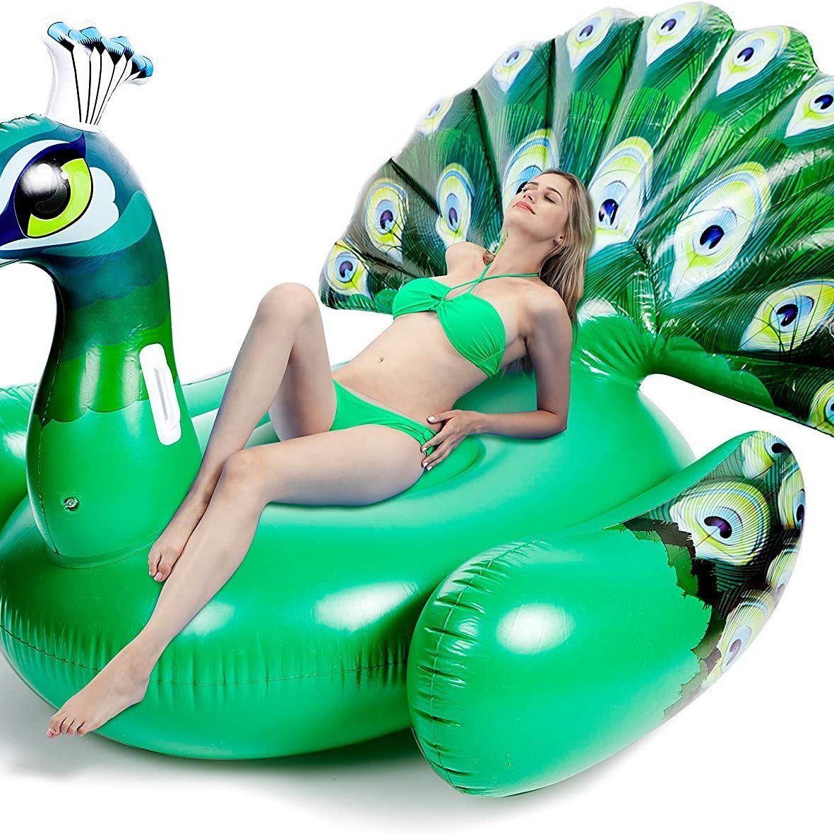 Inflatable water float