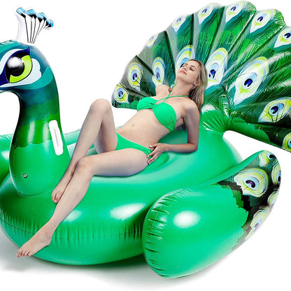 Inflatable water float