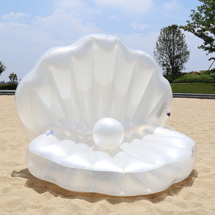 Inflatable water float