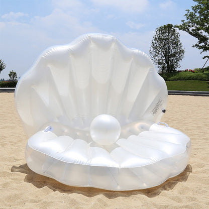 Inflatable water float