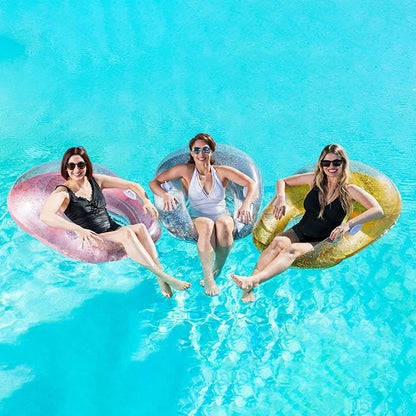 Inflatable water float