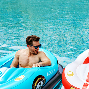 Inflatable water float