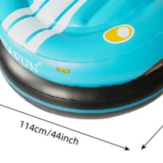 Inflatable water float