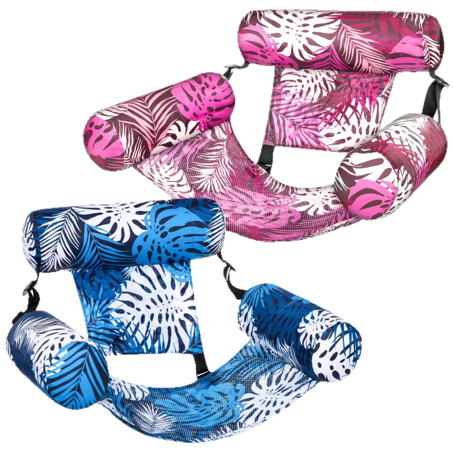 Inflatable Water Hammock Pool Floating Chair