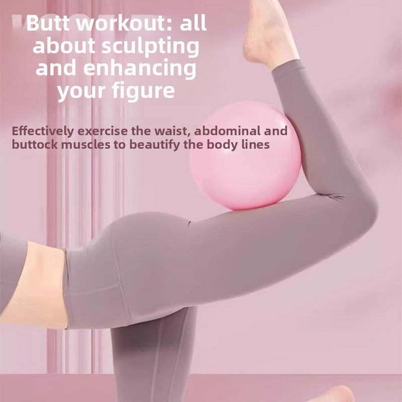 Inflatable Yoga Exercise Ball for Pilates and Core Training
