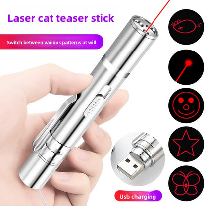 Infrared cat teasing pen