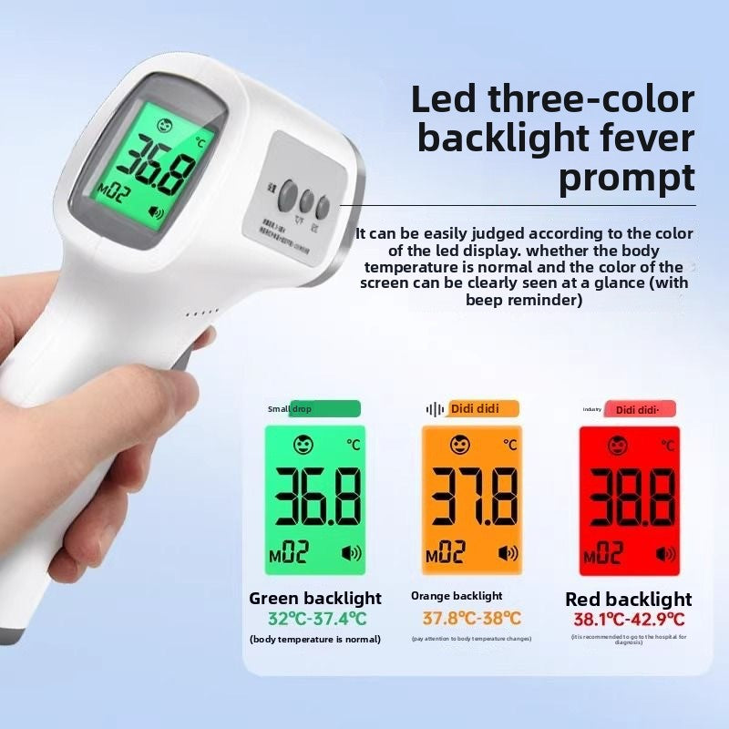 Infrared forehead thermometer gun