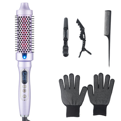 Infrared Hair Styling Comb with LCD Display